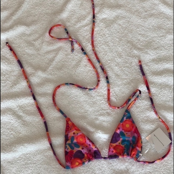 Bareminimale Forget Me Swim Top NWT - Picture 5 of 16